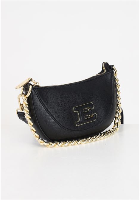 Black crescent bag with logo for women Ermanno scervino | Bags | 12401643293