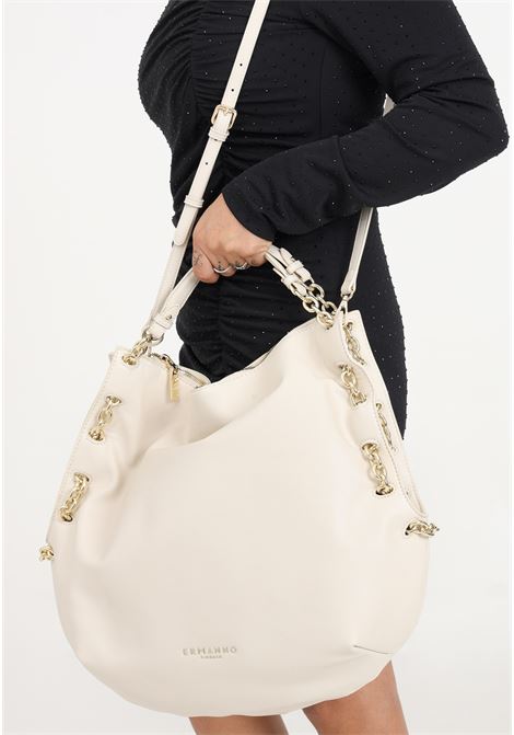 Ivory shoulder bag for women Ermanno scervino | Bags | 12401647381