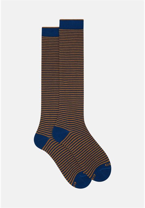 Long men's socks with windsor pattern for men GALLO | Socks | AP10290132123