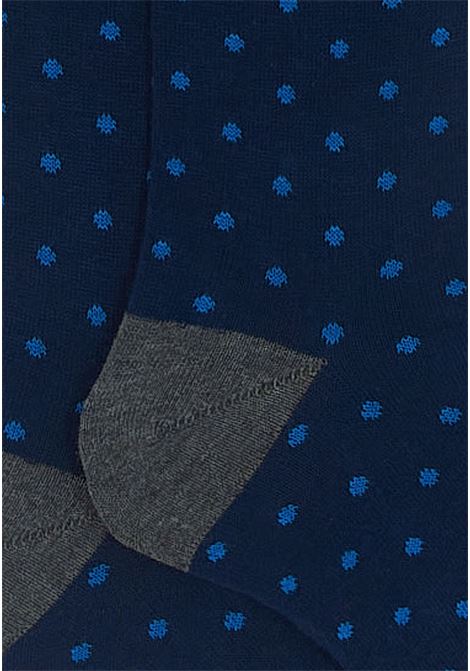 Long socks for men with polka dot pattern GALLO | Socks | AP10301312860