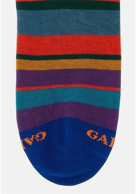 Multicolor striped long socks for men GALLO | Socks | AP10341332121