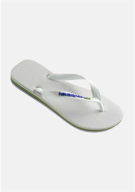 Brasil white flip flops for men and women HAVAIANAS | Flip-flops | 41108500001