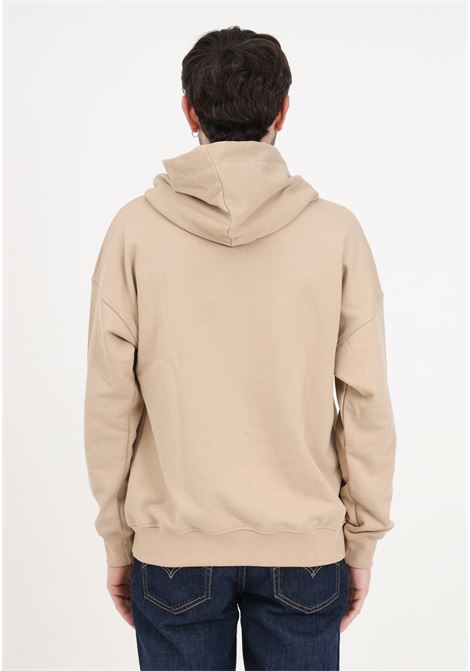Hazelnut colored hooded sweatshirt HINNOMINATE | Hoodie | HNM237NOCCIOLA