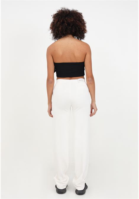 Pantalone bianco elegante da donna HINNOMINATE | Pantaloni | HNW1120BIANCO
