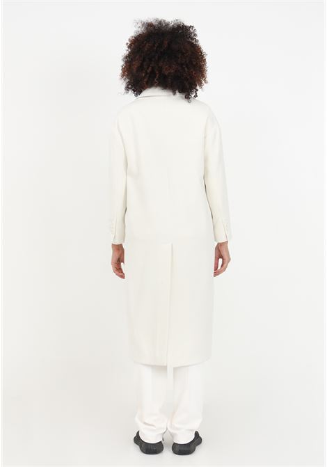 Cappotto bianco da donna con chiusura a bottoni HINNOMINATE | HNW1153.