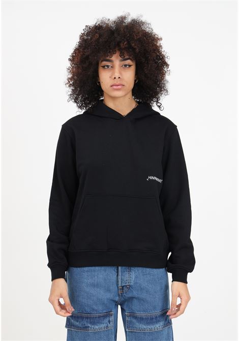 Black hooded sweatshirt for women HINNOMINATE | Hoodie | HNW901NERO ST.