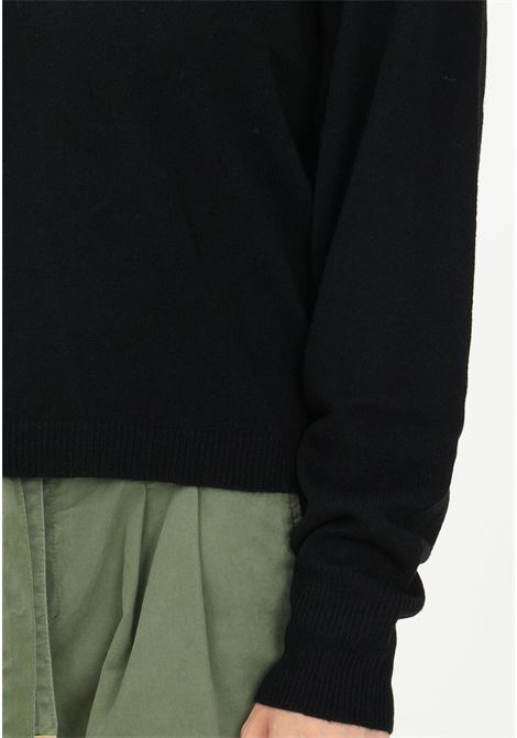 Women's black crewneck sweater JDY | Knitwear | 15304140BLACK