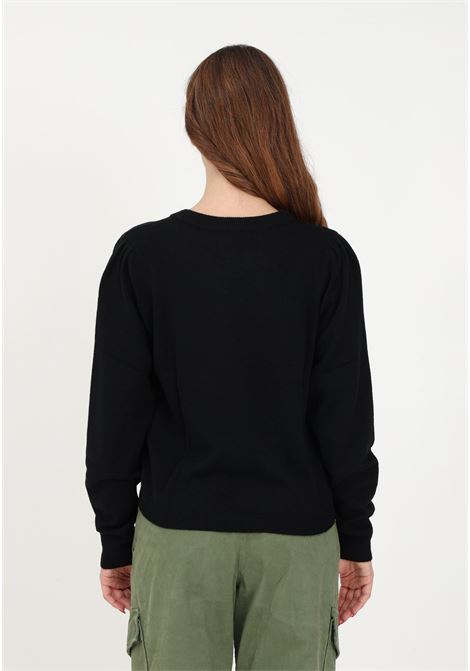 Women's black crewneck sweater JDY | Knitwear | 15304140BLACK