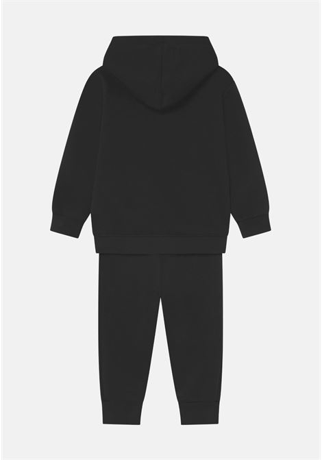 Black sports tracksuit with logo for boys and girls JORDAN | Sport suits | 85C505023