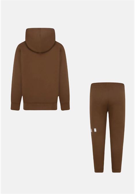 Brown sports tracksuit for boys and girls JORDAN | Sport suits | 85C505X4A