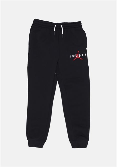 Unisex children's black tracksuit trousers JORDAN | Pants | 95B912023