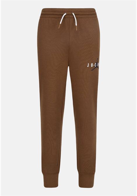 Unisex children's brown sweatpants JORDAN | Pants | 95B912X4A