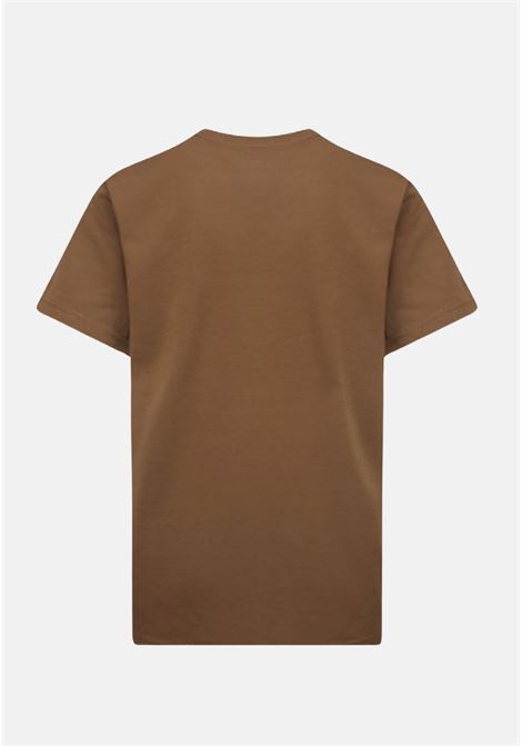 T-shirt with brown logo for boys and girls JORDAN | T-shirt | 95B922X4A