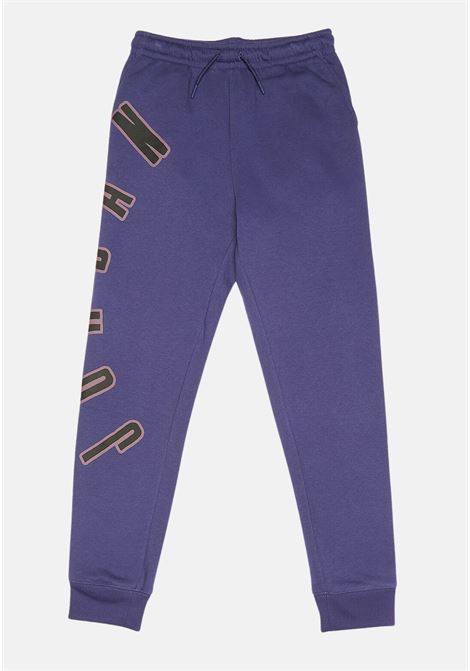 Pantaloni di tuta viola con logo sul retro JORDAN | Pantaloni | 95C503PA5