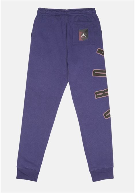 Pantaloni di tuta viola con logo sul retro JORDAN | Pantaloni | 95C503PA5