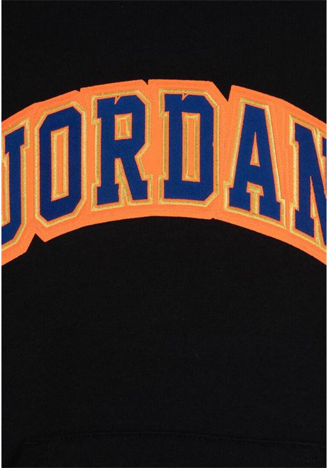 Black hooded sweatshirt for boys JORDAN | Hoodie | 95C643023