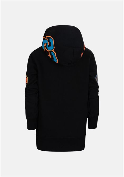 Black hooded sweatshirt for boys JORDAN | Hoodie | 95C643023