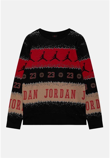 Jordan sweatshirt for children with Christmas pattern JORDAN | 95C724023