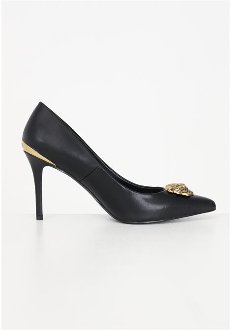 Black pumps with Tiger application for women JUST CAVALLI | Party Shoes | 75RA3S54ZP273899