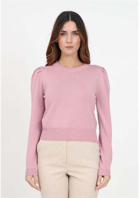 Women's pink long-sleeved shirt KONTATTO | Knitwear | 3M1116BLUSH
