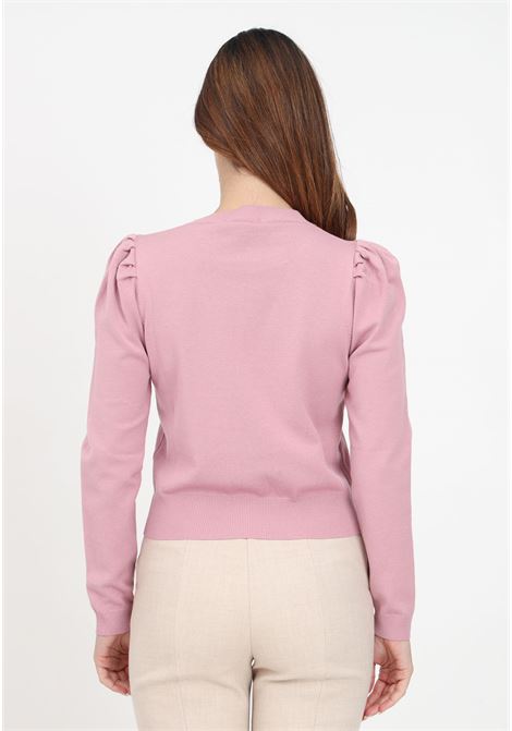 Women's pink long-sleeved shirt KONTATTO | Knitwear | 3M1116BLUSH