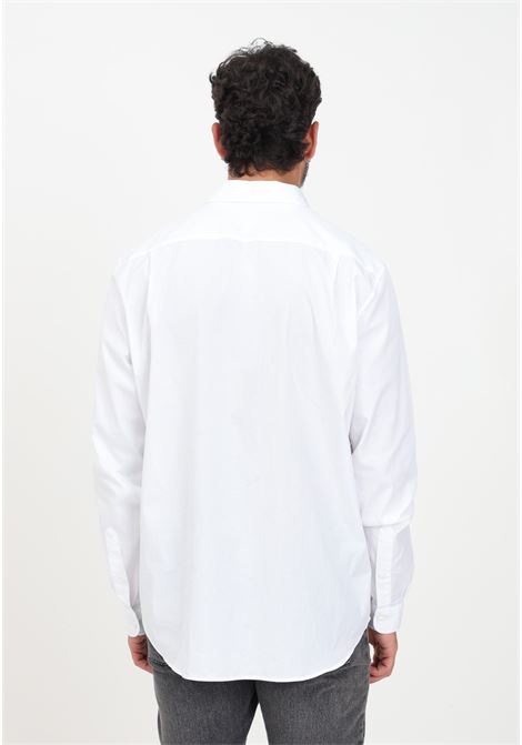 Camicia elegante bianca da uomo LACOSTE | Camicie | CH2933001