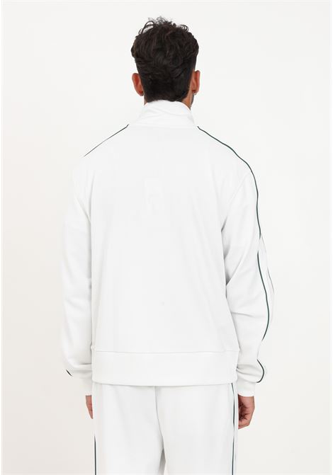 White sweatshirt with men's logo LACOSTE | SH145770V