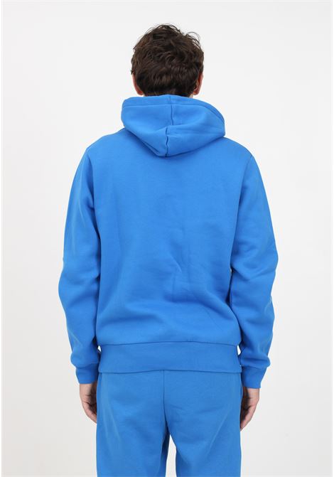 Men's light blue hooded sweatshirt embellished with logo patch LACOSTE | SH9623SIY