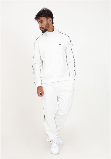 pantalone da uomo bianco LACOSTE | Pantaloni | XH141270V