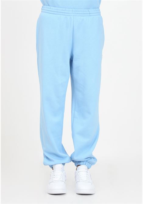 Pantalone sportivo azzurro da uomo con patch coccodrillo LACOSTE | Pantaloni | XH9610HBP