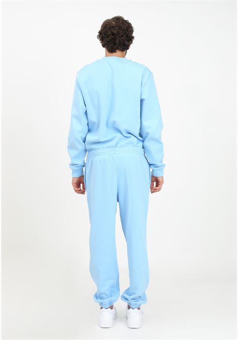 Pantalone sportivo azzurro da uomo con patch coccodrillo LACOSTE | Pantaloni | XH9610HBP