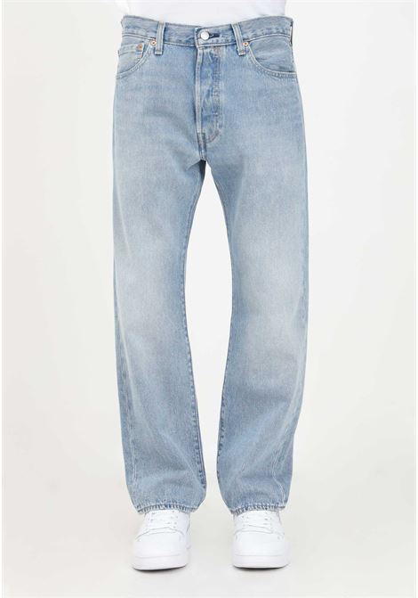 Jeans 501® in denim chiaro slavato da uomo LEVI'S® | Jeans | 00501-34103410