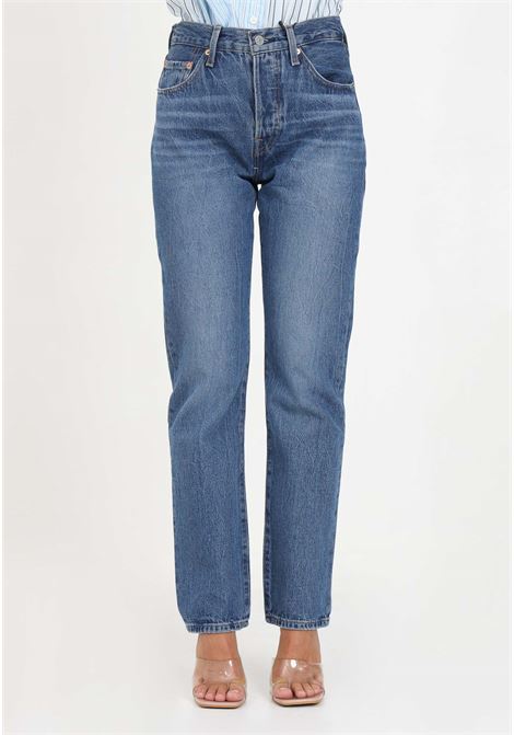 Women's 501® Jeans in Medium Indigo Worn In LEVI'S® | Jeans | 12501-04000400