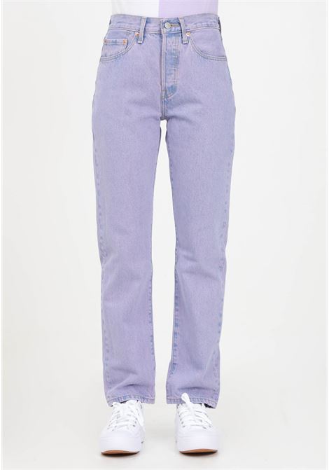 501® lilac denim jeans for women LEVI'S® | Jeans | 12501-04710471