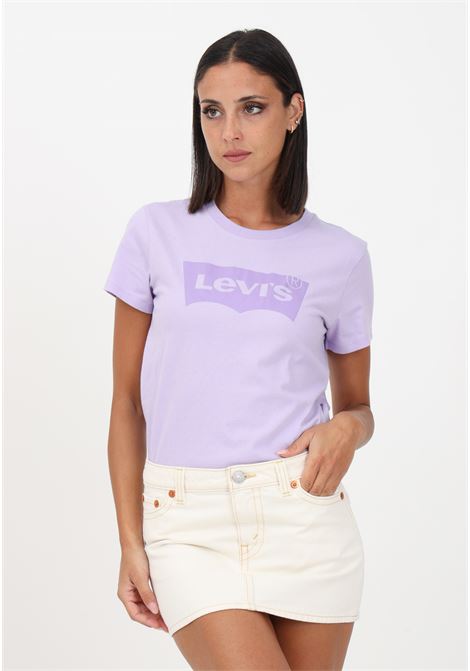T-shirt casual lilla da donna con stampa logo LEVI'S® | T-shirt | 17369-23292329