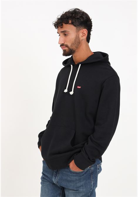 Black hooded sweatshirt for men LEVI'S® | Hoodie | 34581-00010001
