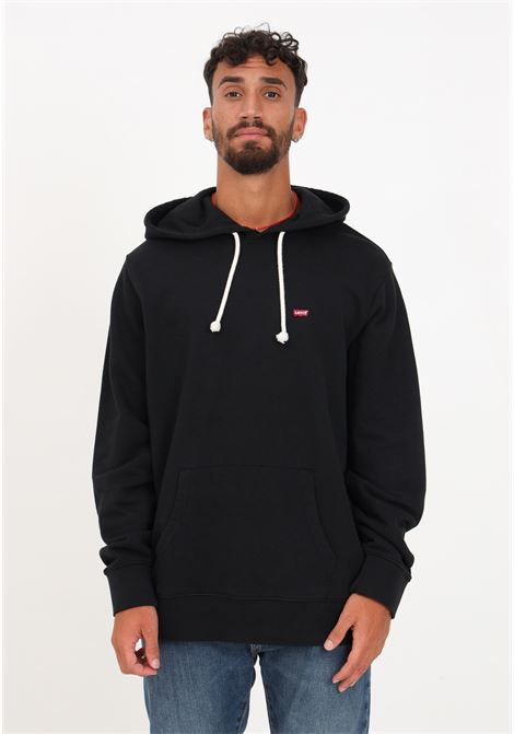 Black hooded sweatshirt for men LEVI'S® | Hoodie | 34581-00010001