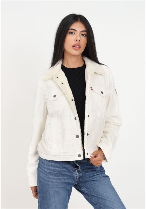 White jacket with teddy collar for women LEVI'S® | Jackets | 36136-00670067