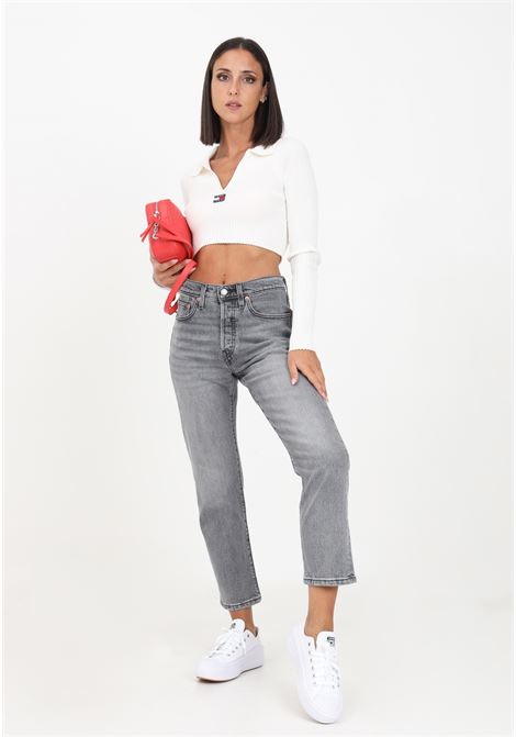 501® ORIGINAL gray short jeans for women LEVI'S® | Jeans | 36200-02350235