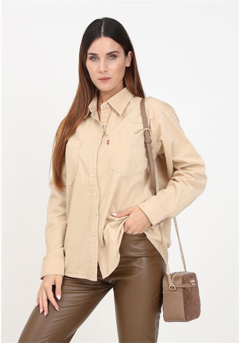 Camicia beige stile western da donna LEVI'S® | Camicie | A5974-00060006