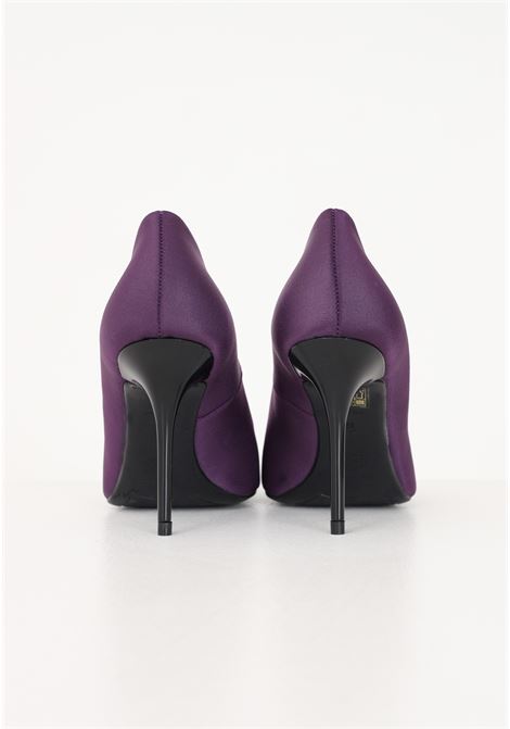 Purple women's pumps with logo LOVE MOSCHINO | Party Shoes | JA10089G1HIM0650