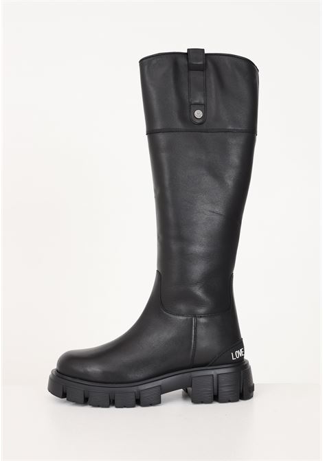 Black high boots for women LOVE MOSCHINO | Boots | JA26015G1HIA0000