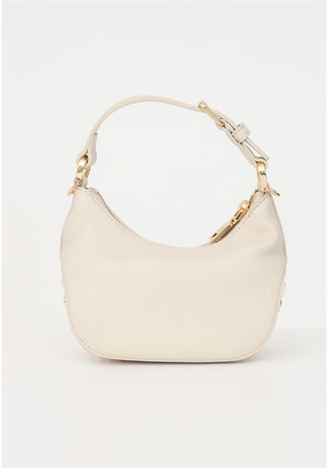 Ivory mini women's bag with maxi gold logo applied on the base LOVE MOSCHINO | Bags | JC4019PP1HLT0110