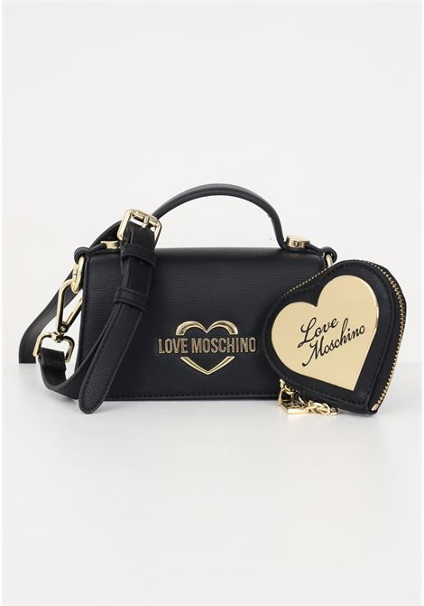 Mini borsa nera da donna con tracolla LOVE MOSCHINO | Borse | JC4084PP1HLD0000