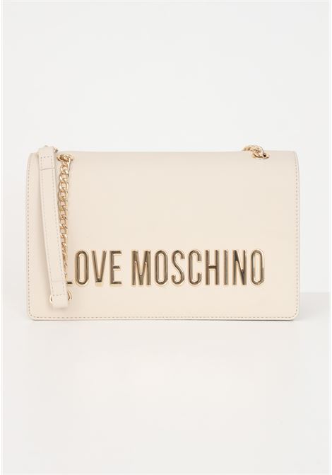 Ivory women's shoulder bag LOVE MOSCHINO | Bags | JC4192PP0HKD0110