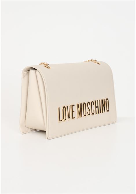 Ivory women's shoulder bag LOVE MOSCHINO | Bags | JC4192PP0HKD0110