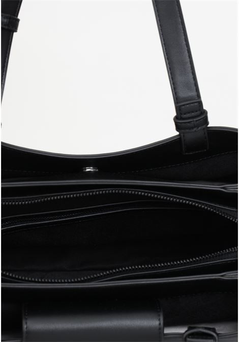 Black shoulder bag with women's logo LOVE MOSCHINO | Bags | JC4202PP0HKW0000