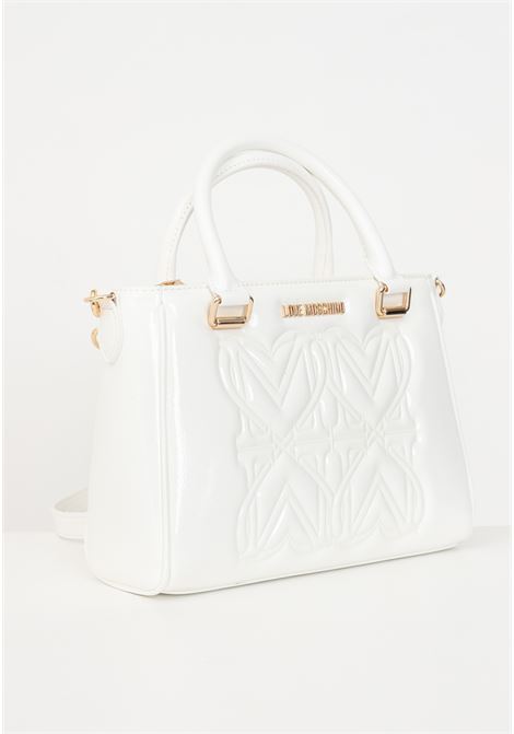 White bag with shoulder strap for women LOVE MOSCHINO | Bags | JC4214PP0HKH0120