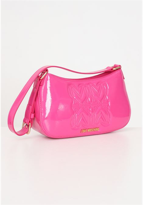 Painted fuchsia bag for women LOVE MOSCHINO | Bags | JC4216PP0HKH0604
