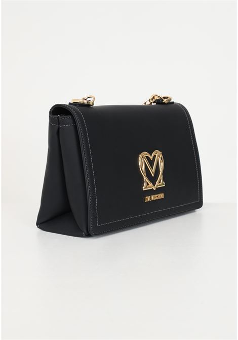 Black women's bag with adjustable shoulder strap LOVE MOSCHINO | Bags | JC4227PP0HKG0000